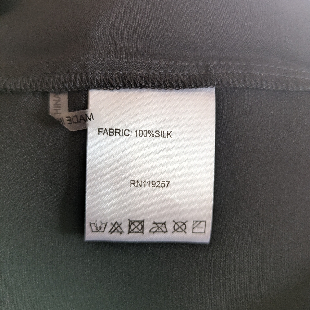 L'ecole desFemmes- Silk Sailor Top- Black- Size S- NWOT - Picture 5 of 5